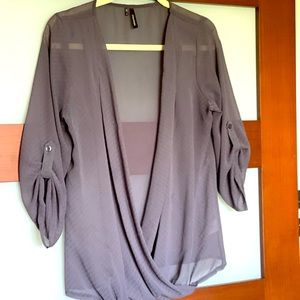 Maurices Sheer Blouse